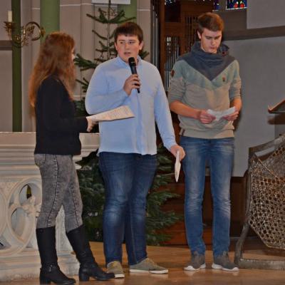 5 Hansa Berufskolleg Adventsfeier 2018 Herz Jesu Kirche Lv