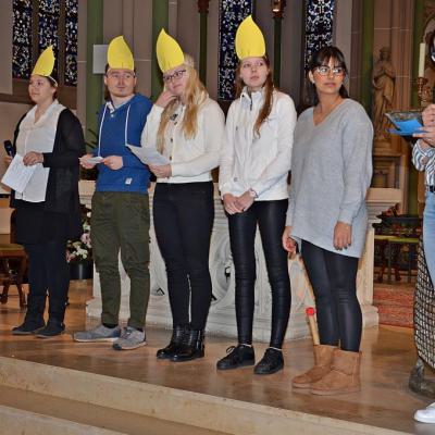 7 Hansa Berufskolleg Adventsfeier 2018 Herz Jesu Kirche Lv