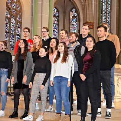 Hansa Berufskolleg Weihnachtsfeier 2019 Herz Jesu Kirche Lv 1